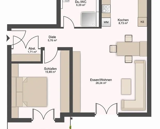 Lejlighed Rosenhof Lindau (Bodensee)