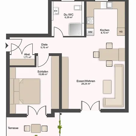 شقة Rosenhof لينداو